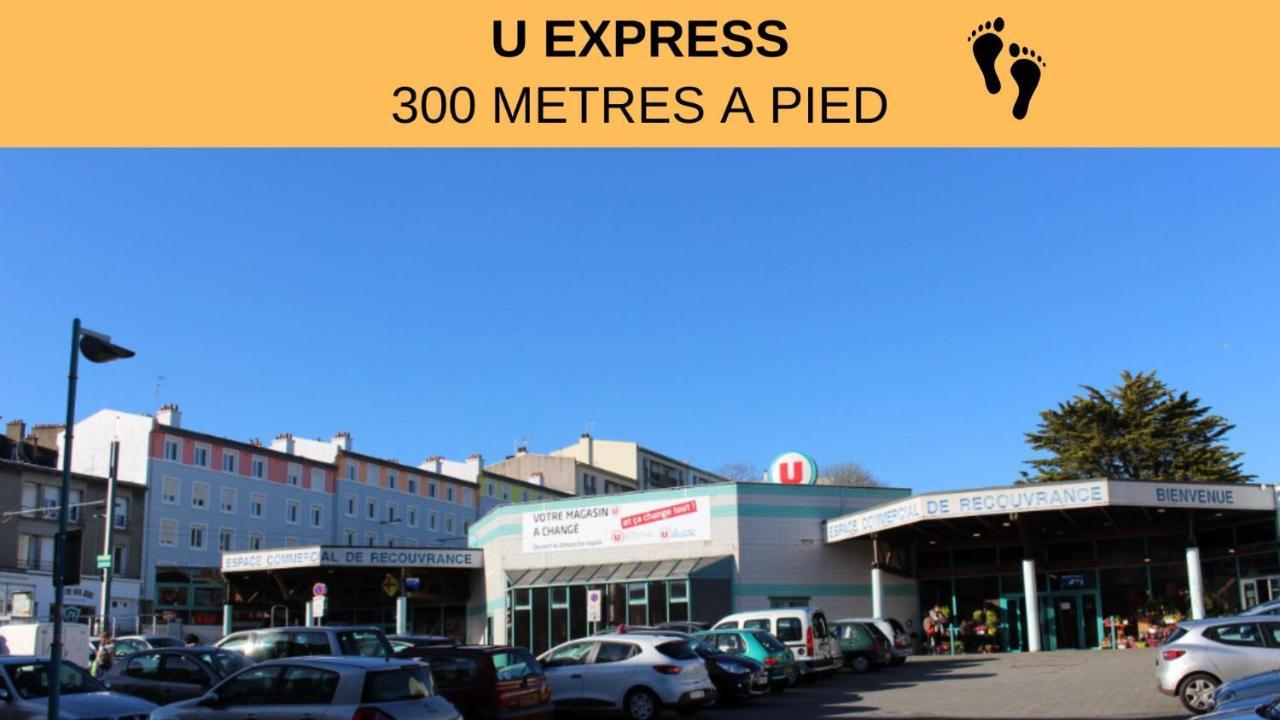 Brest Centre - Appartements - Le Vauban - Lumineux - Centre Ville - Proche Boutiques Et Restaurants Ngoại thất bức ảnh